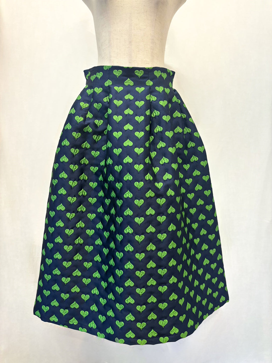 ハートジャガードスカート