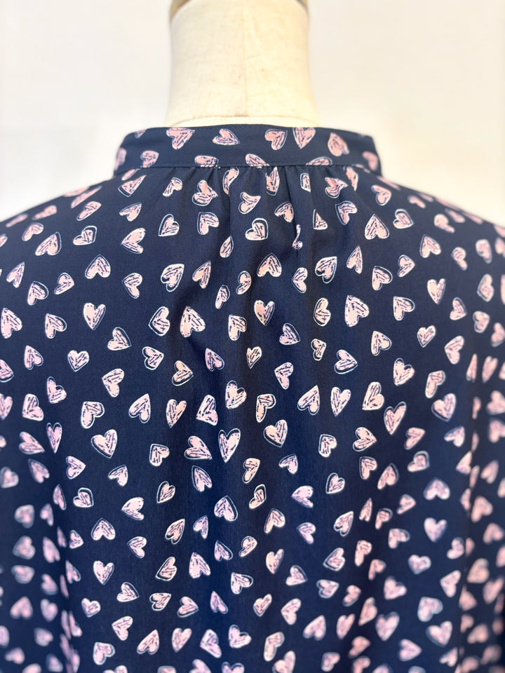 ハートブラウス