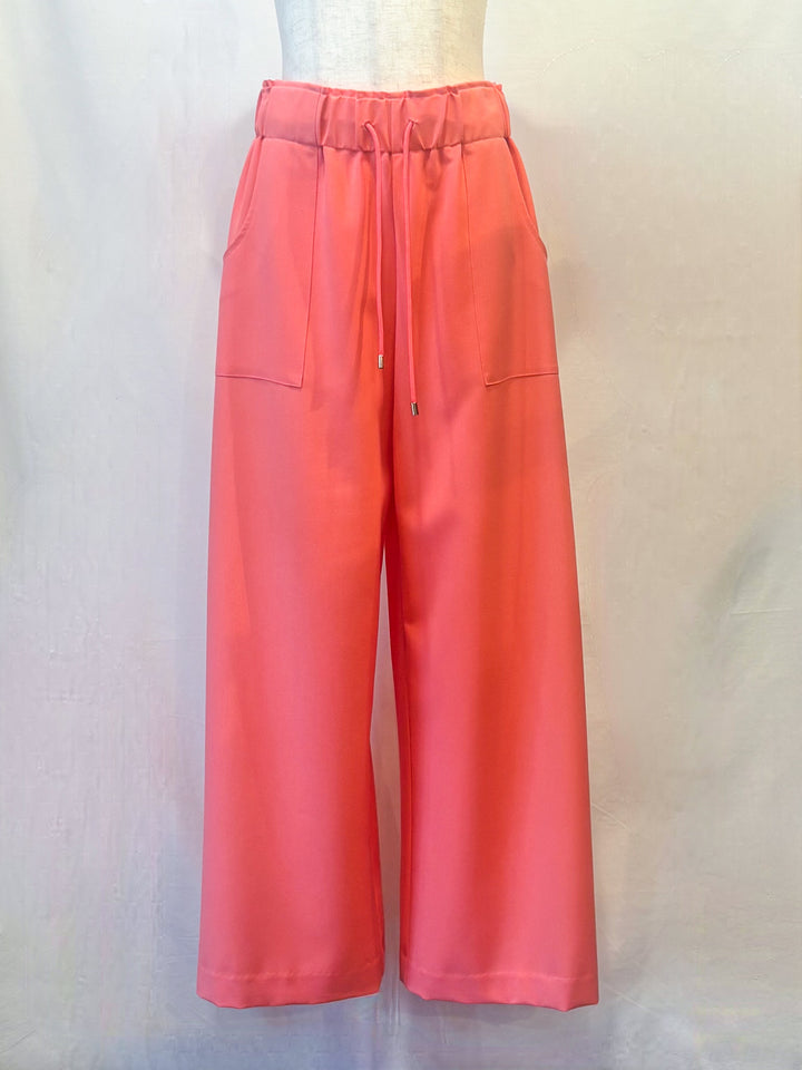 カラーワイドパンツ