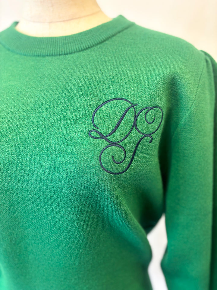 DOS刺繍ロゴニット