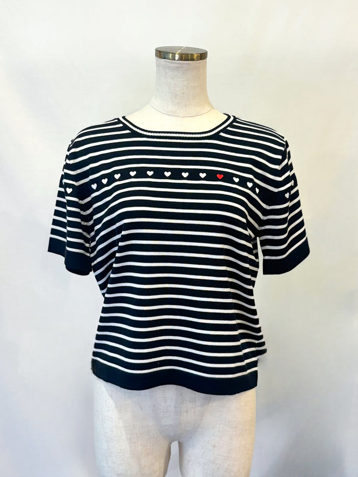シアーハートTシャツ