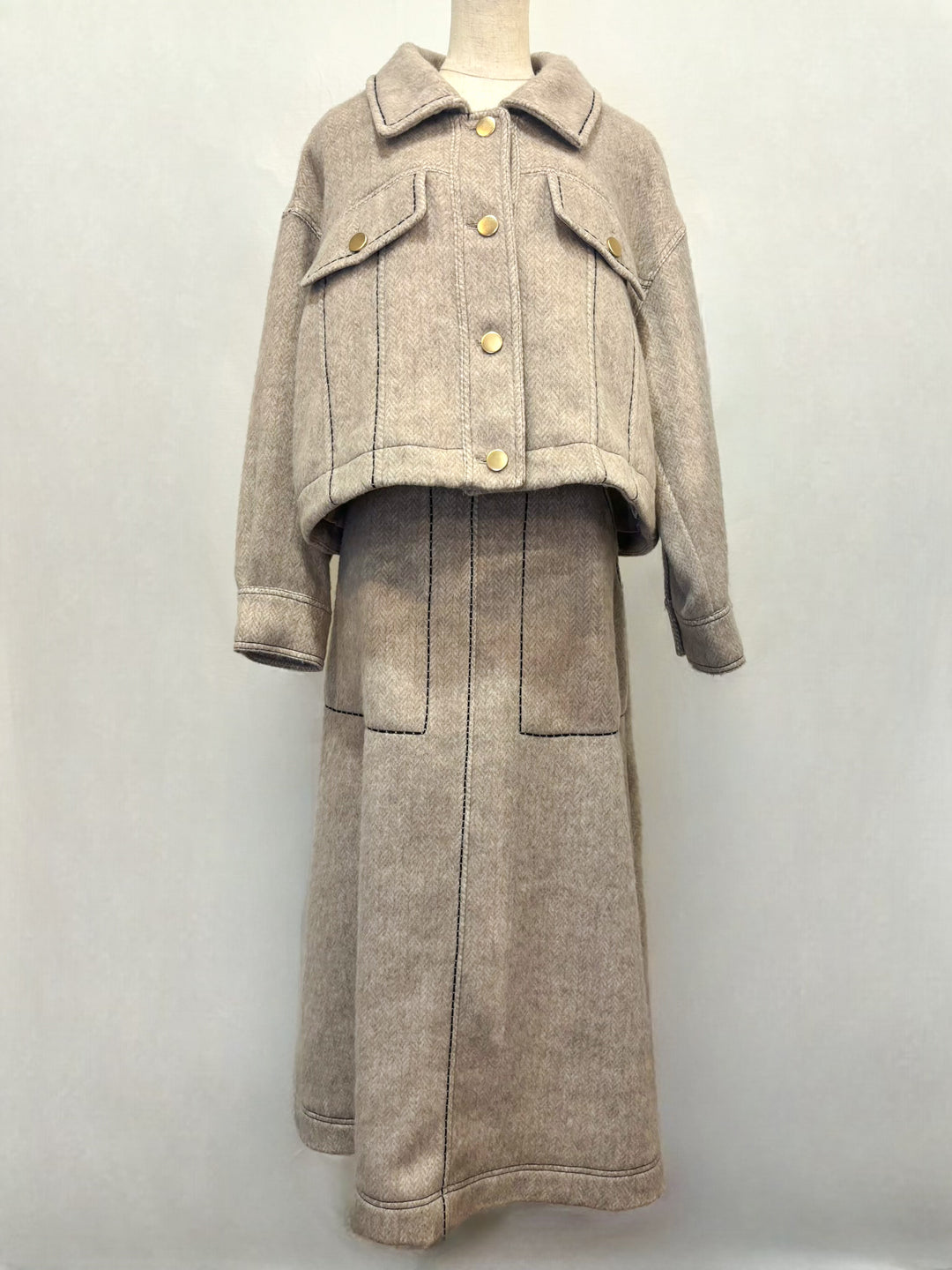 ステッチジャケット✴︎セットアップ対応