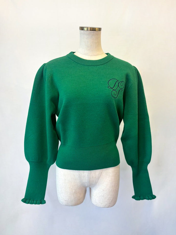 DOS刺繍ロゴニット