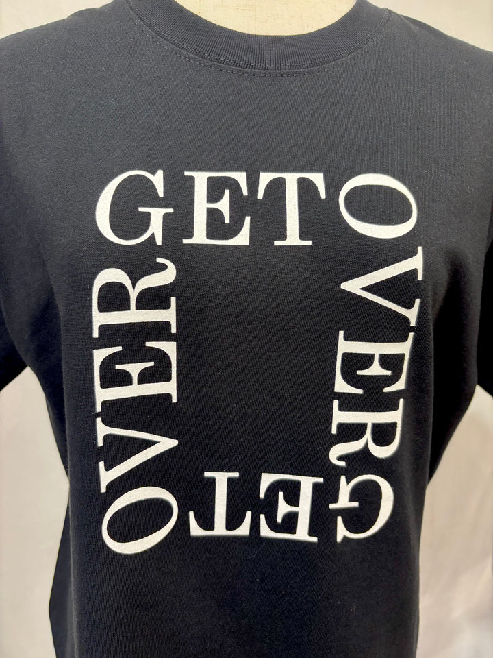スクエアロゴプリントコットンTシャツ