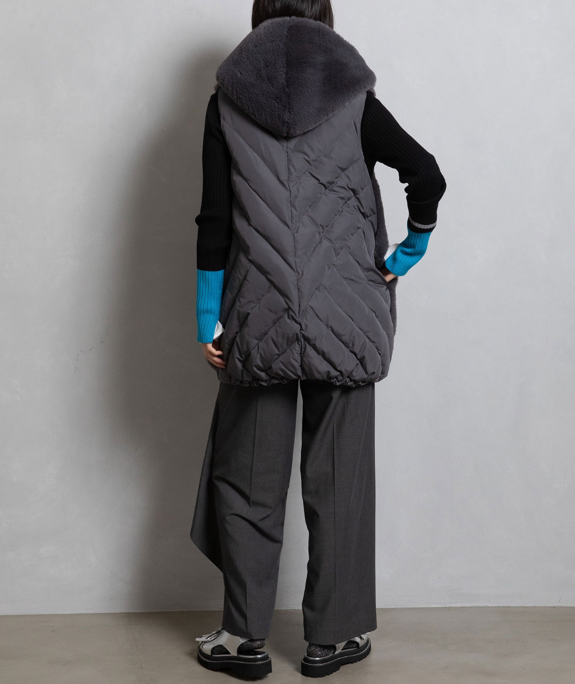 はなすけ☆☆TODAYFUL☆フーディキルティングダウンベスト ファーキルティングダウンベスト – DOS DIOSAS