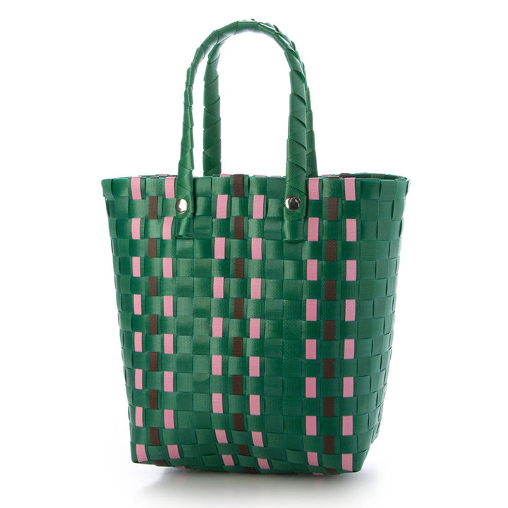 カゴトートバッグ GREEN