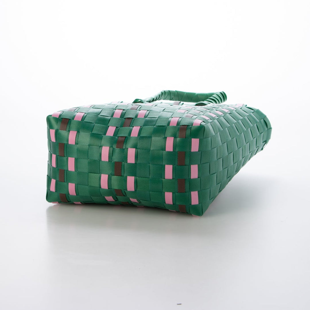 カゴトートバッグ GREEN