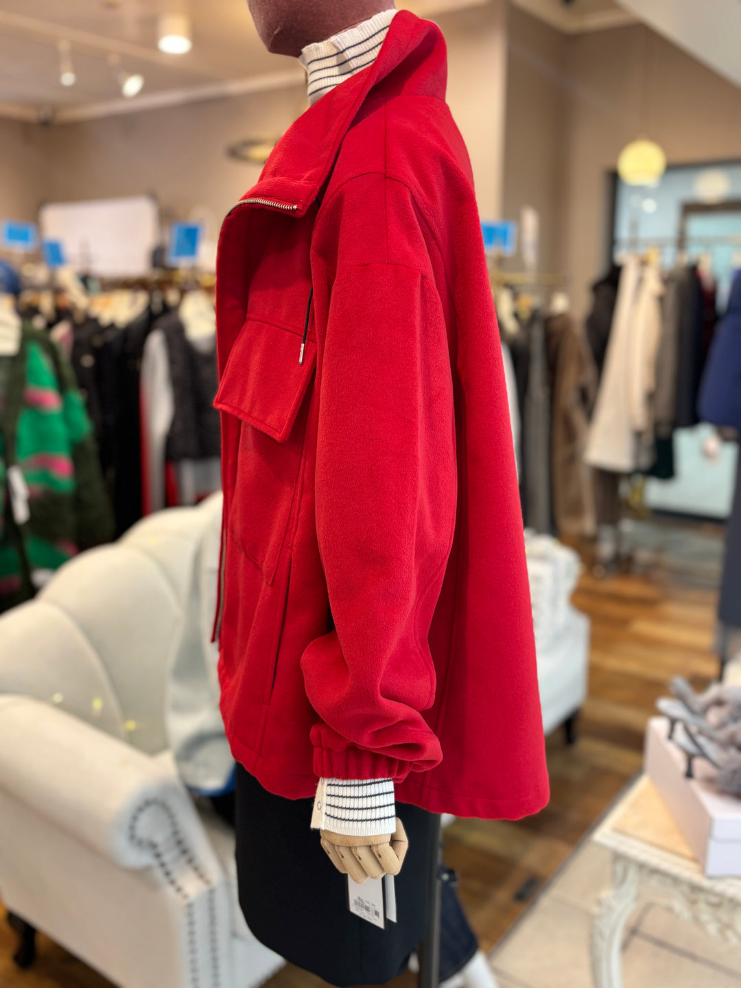 ボリュームブルゾン