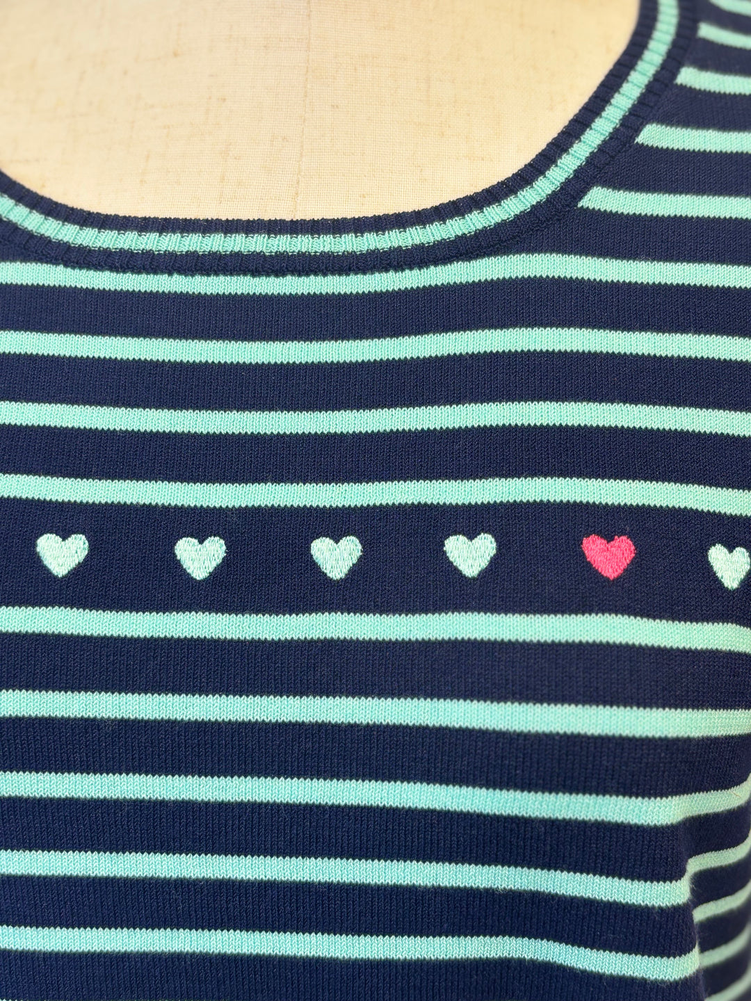 シアーハートTシャツ