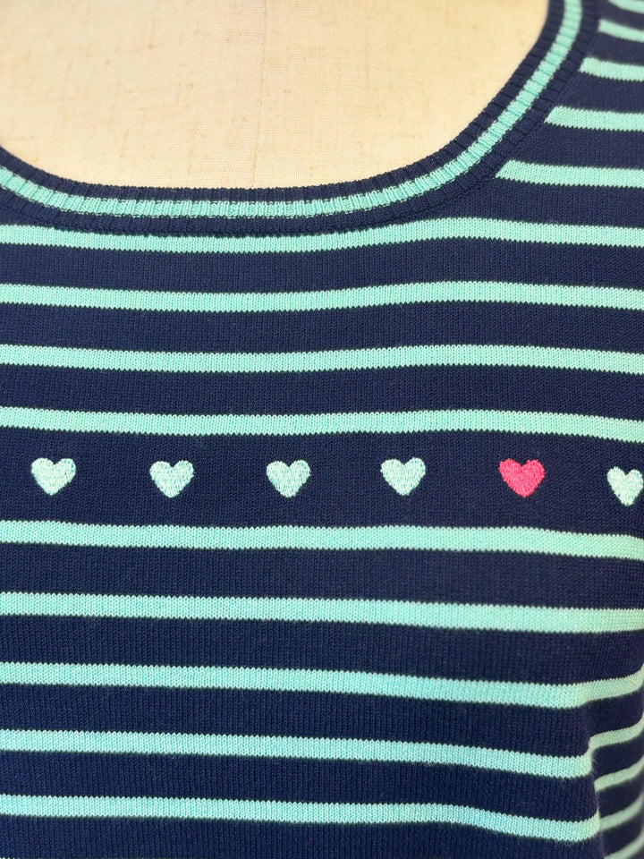 シアーハートTシャツ