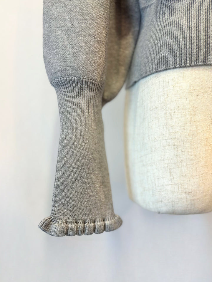 DOS刺繍ロゴニット