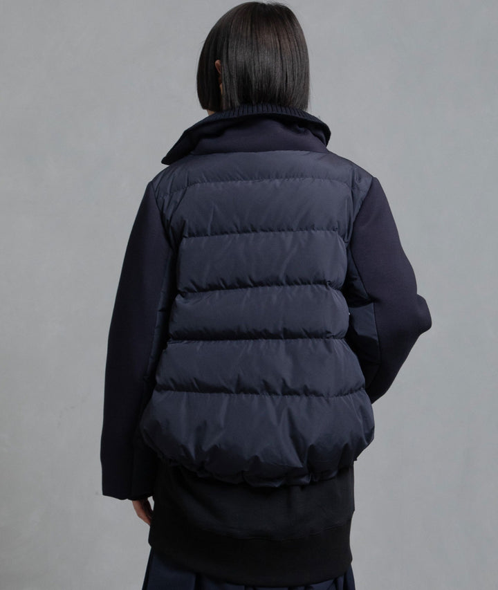 スタンドカラーダウンブルゾン