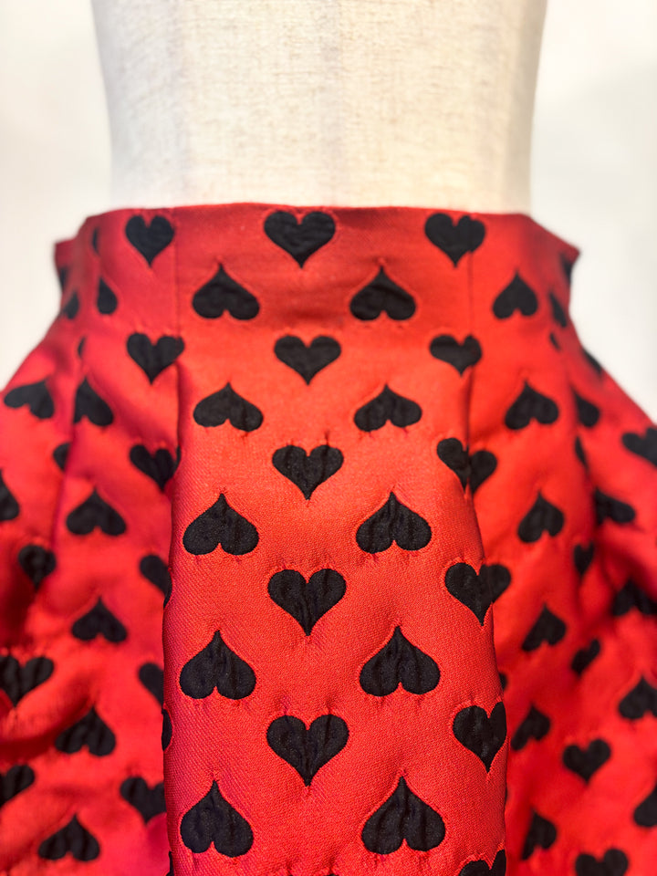 ハートジャガードスカート