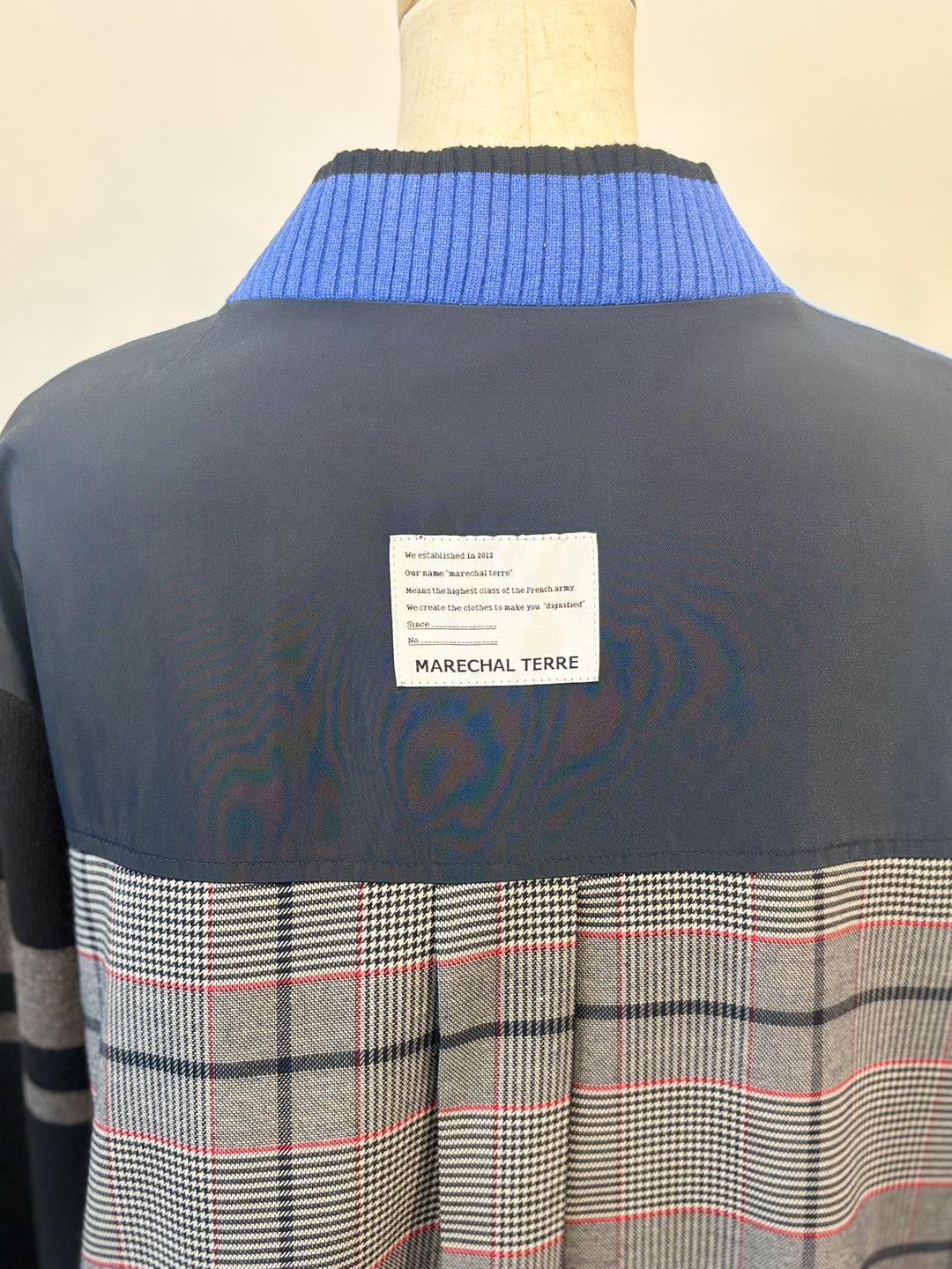 ニットブルゾン