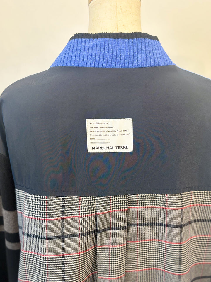 ニットブルゾン