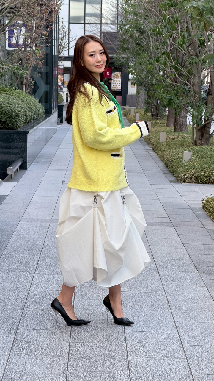 ブークレニットカーディガン