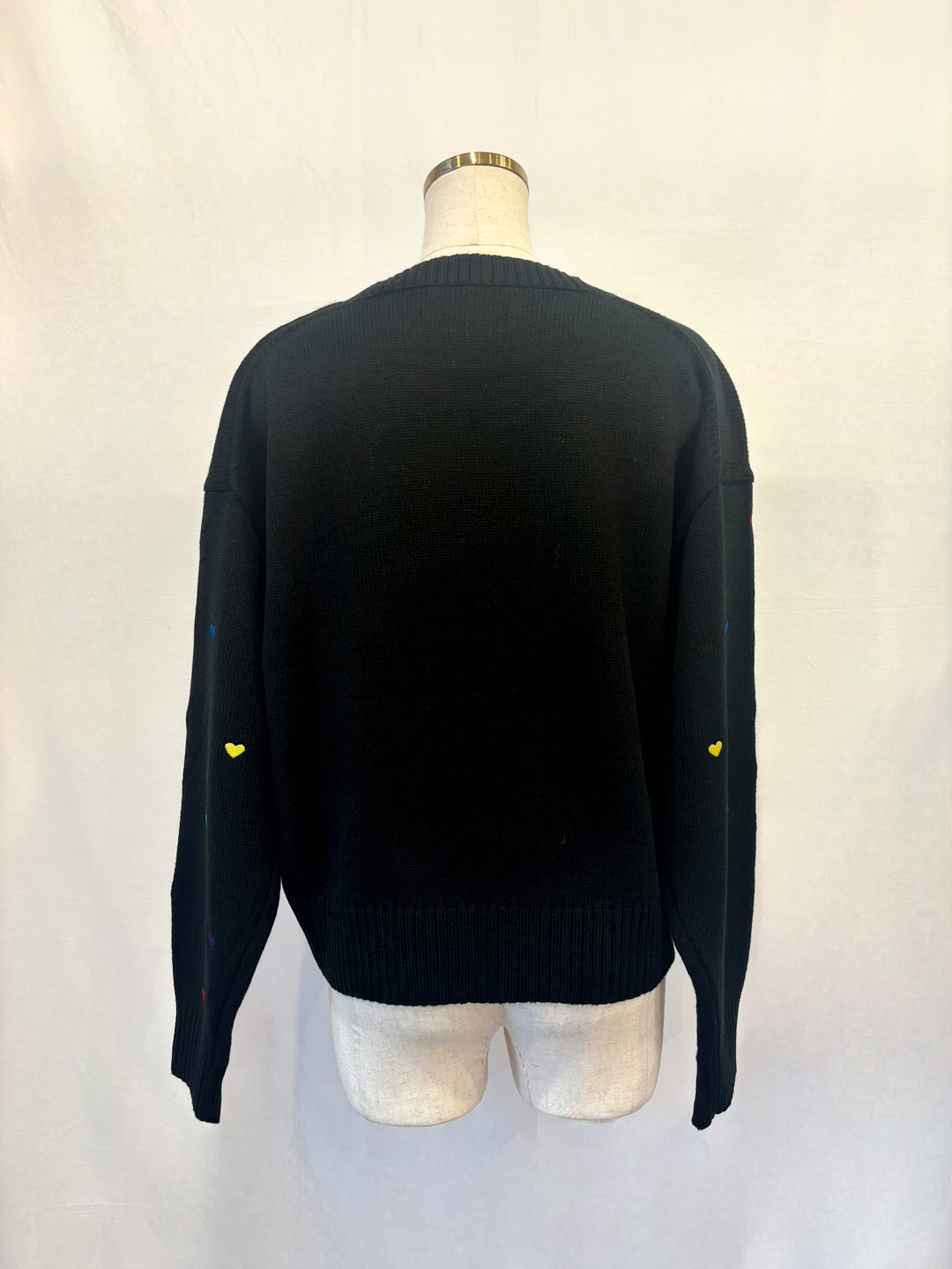 カラフルハートニット