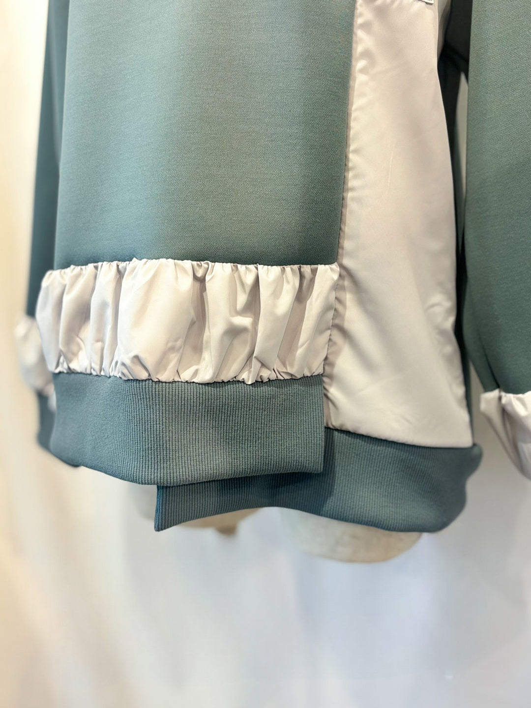 コンビネーションギャザートップス