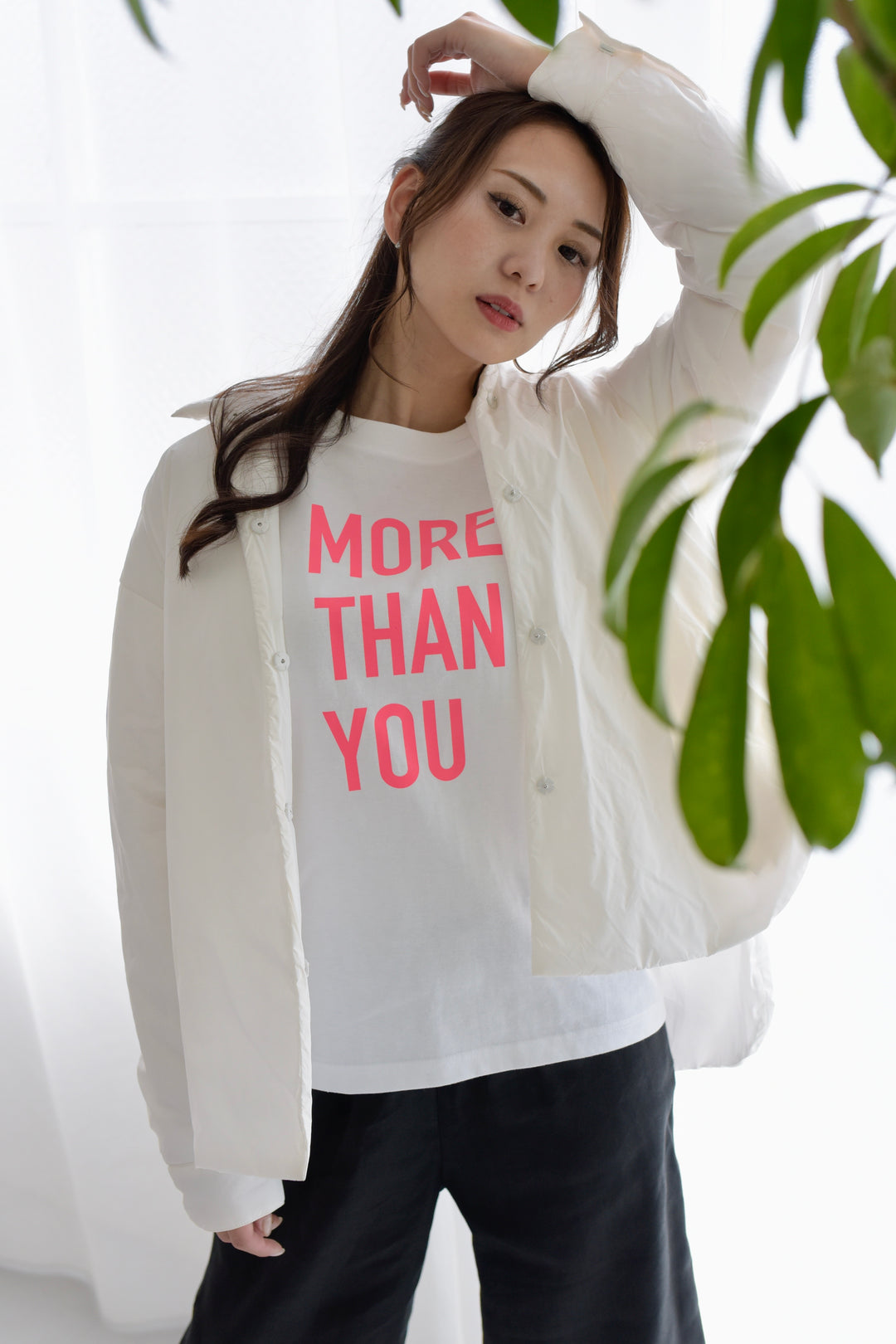 more than you Tシャツ