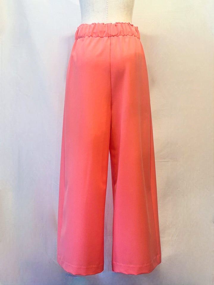 カラーワイドパンツ