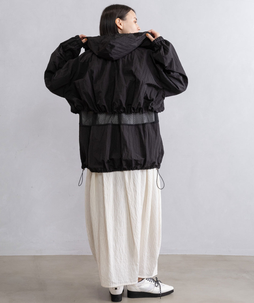 3wayフーディ×ベスト