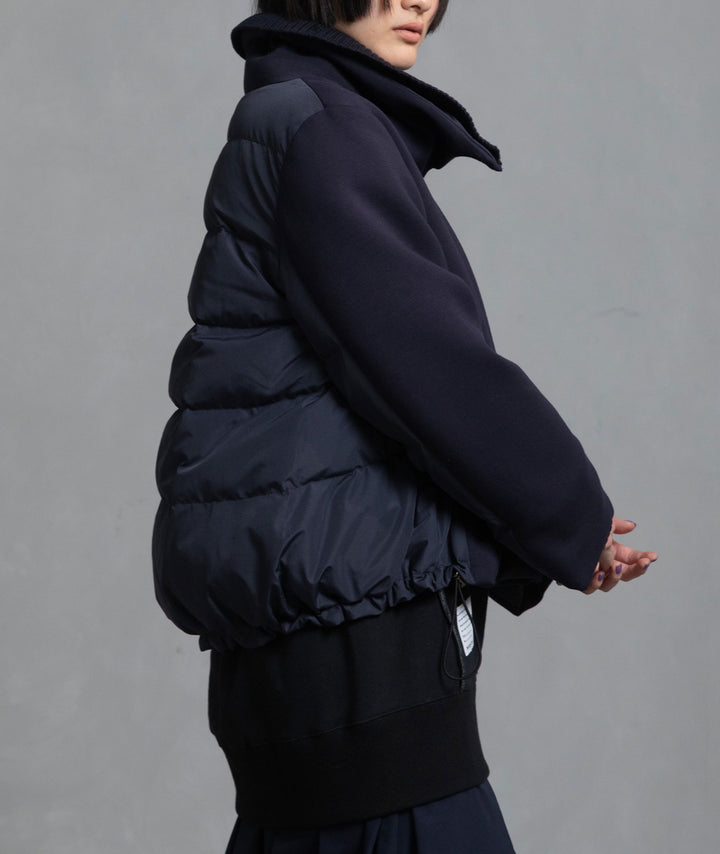 スタンドカラーダウンブルゾン