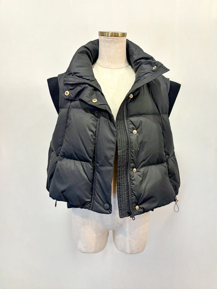 ショートダウンベスト