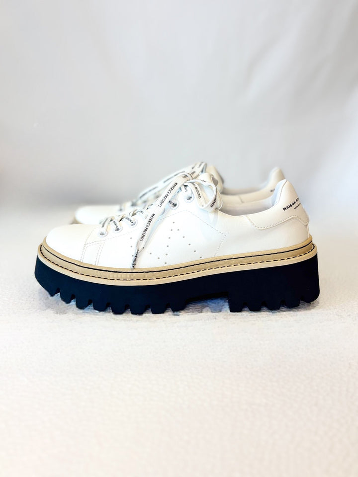 ロゴレースアップシューズ