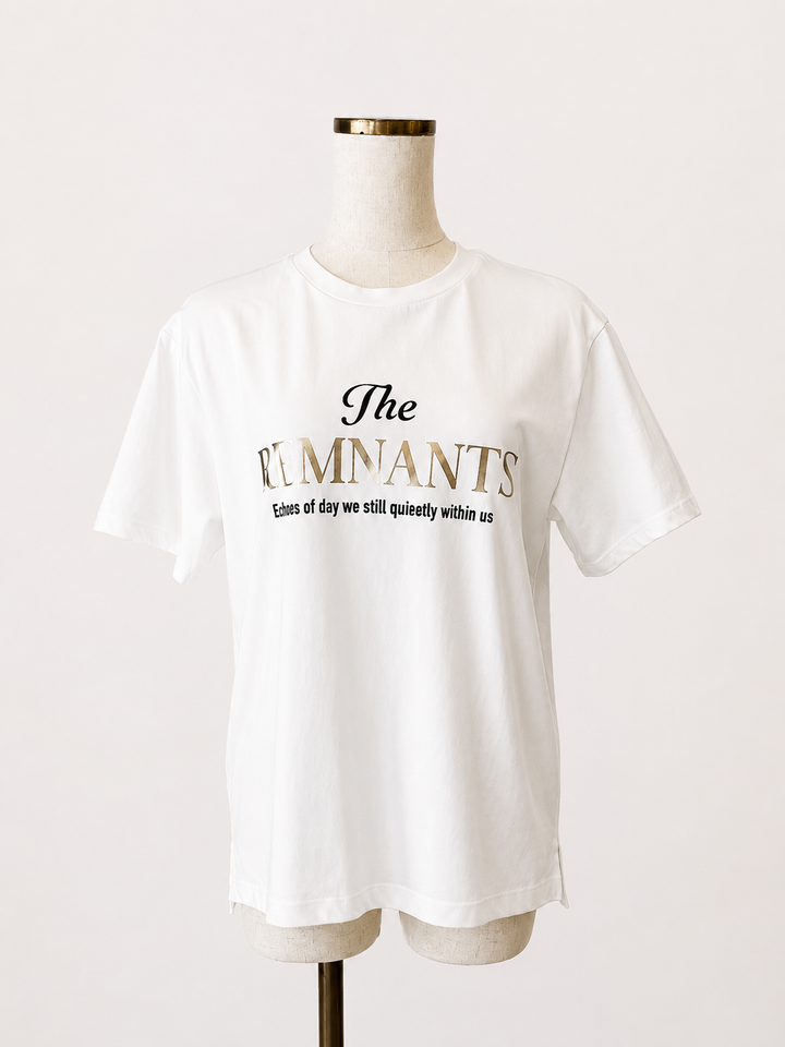箔MIXロゴTシャツ