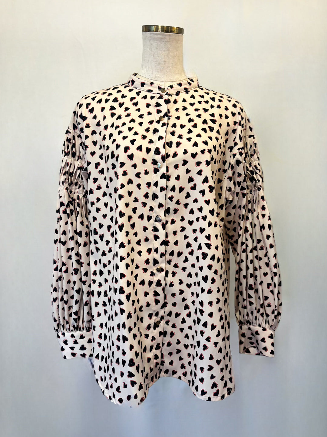 ハートブラウス