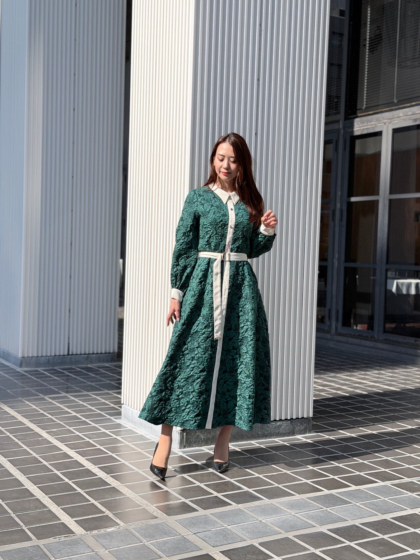 ジャガードワンピース – DOS DIOSAS