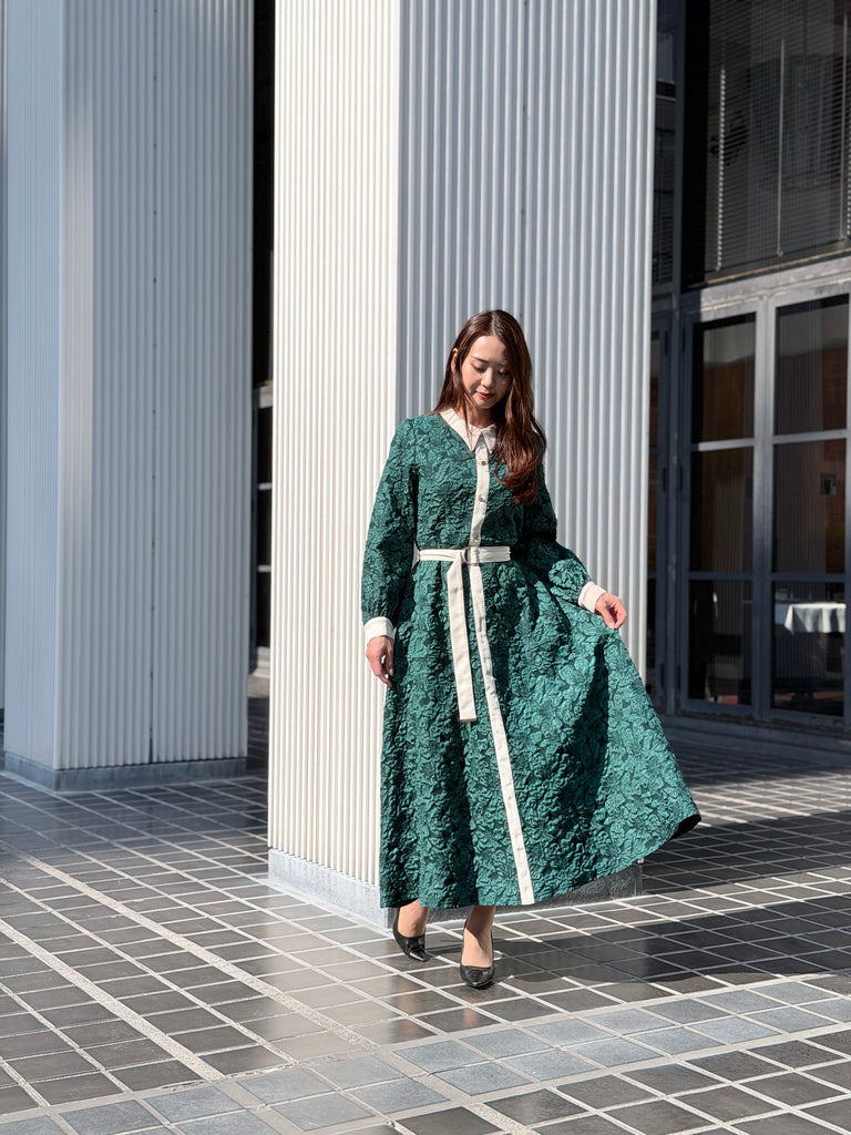 美品・ChristianDiorジャカードワンピース36size（M） ジャガードワンピース – DOS DIOSAS