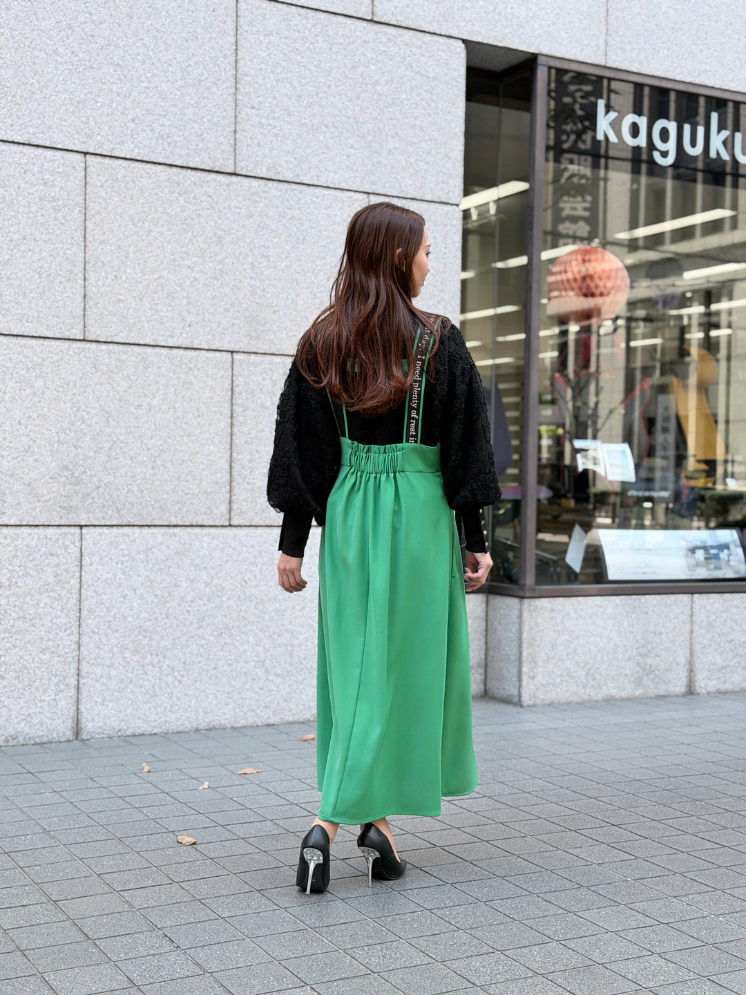 フラワージャガードチュールトップス