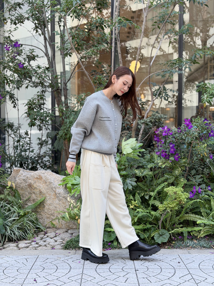 ボンバーヒートワイドパンツ