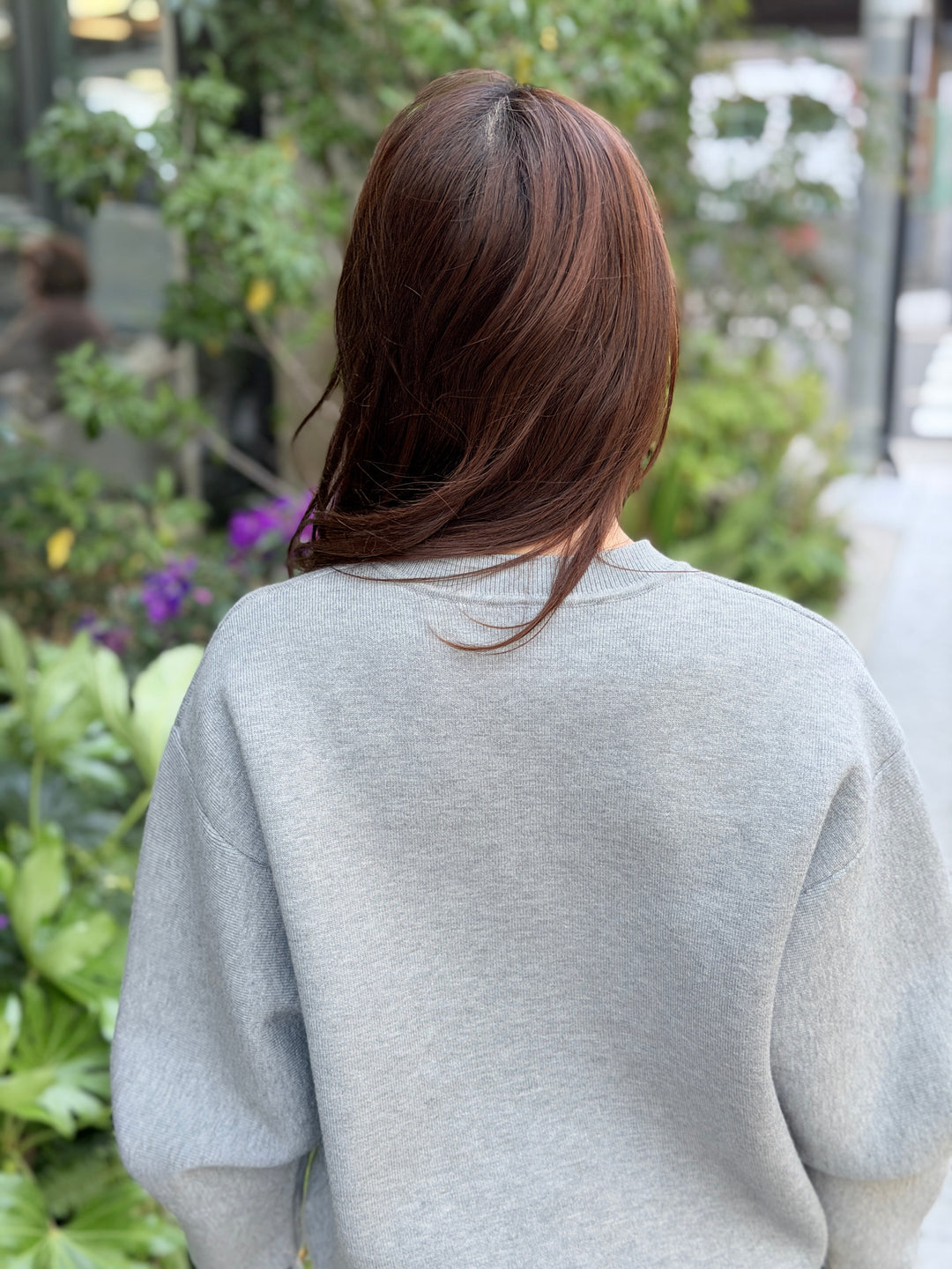 ニットロゴブルゾン