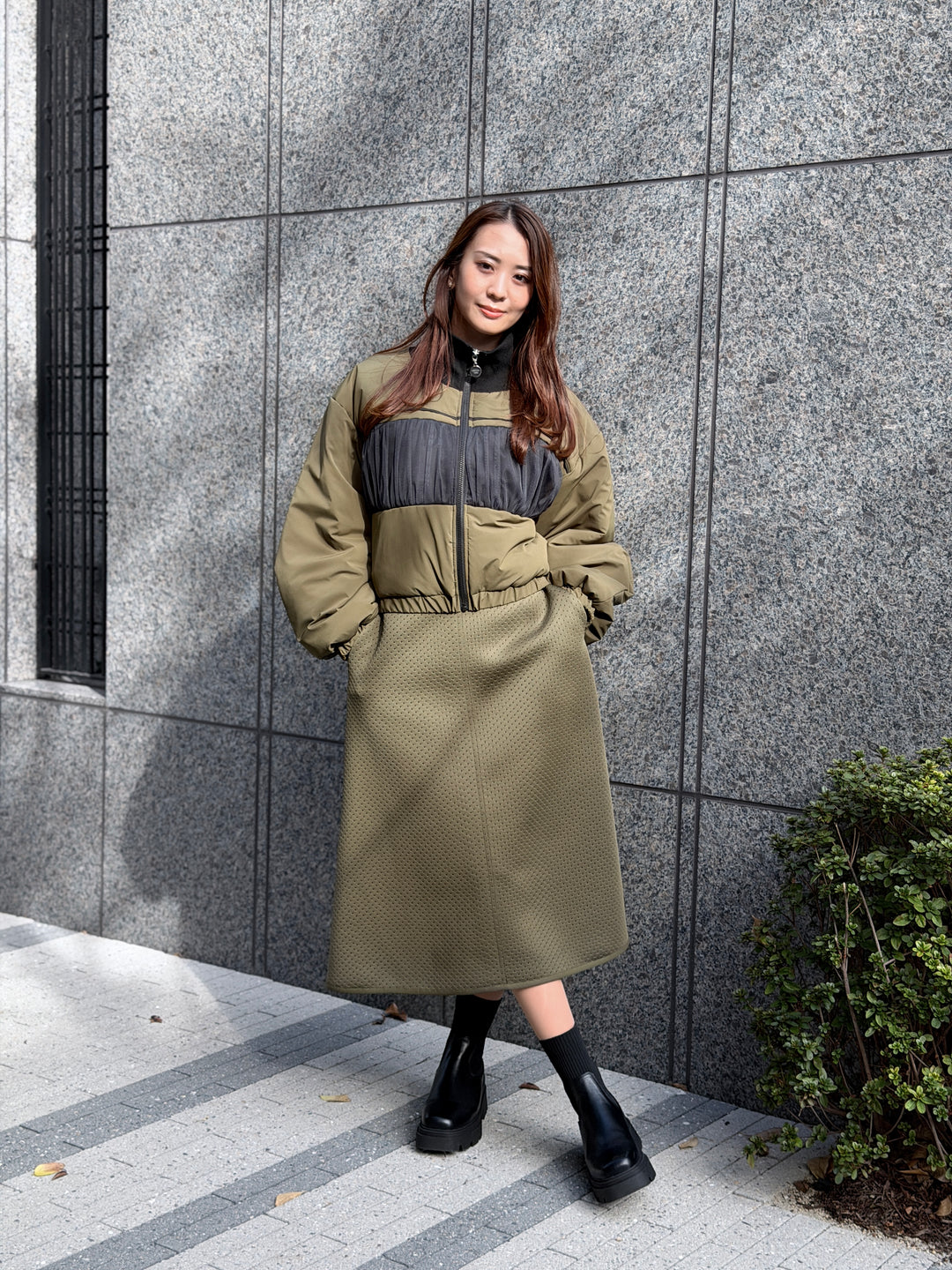 ショートブルゾン