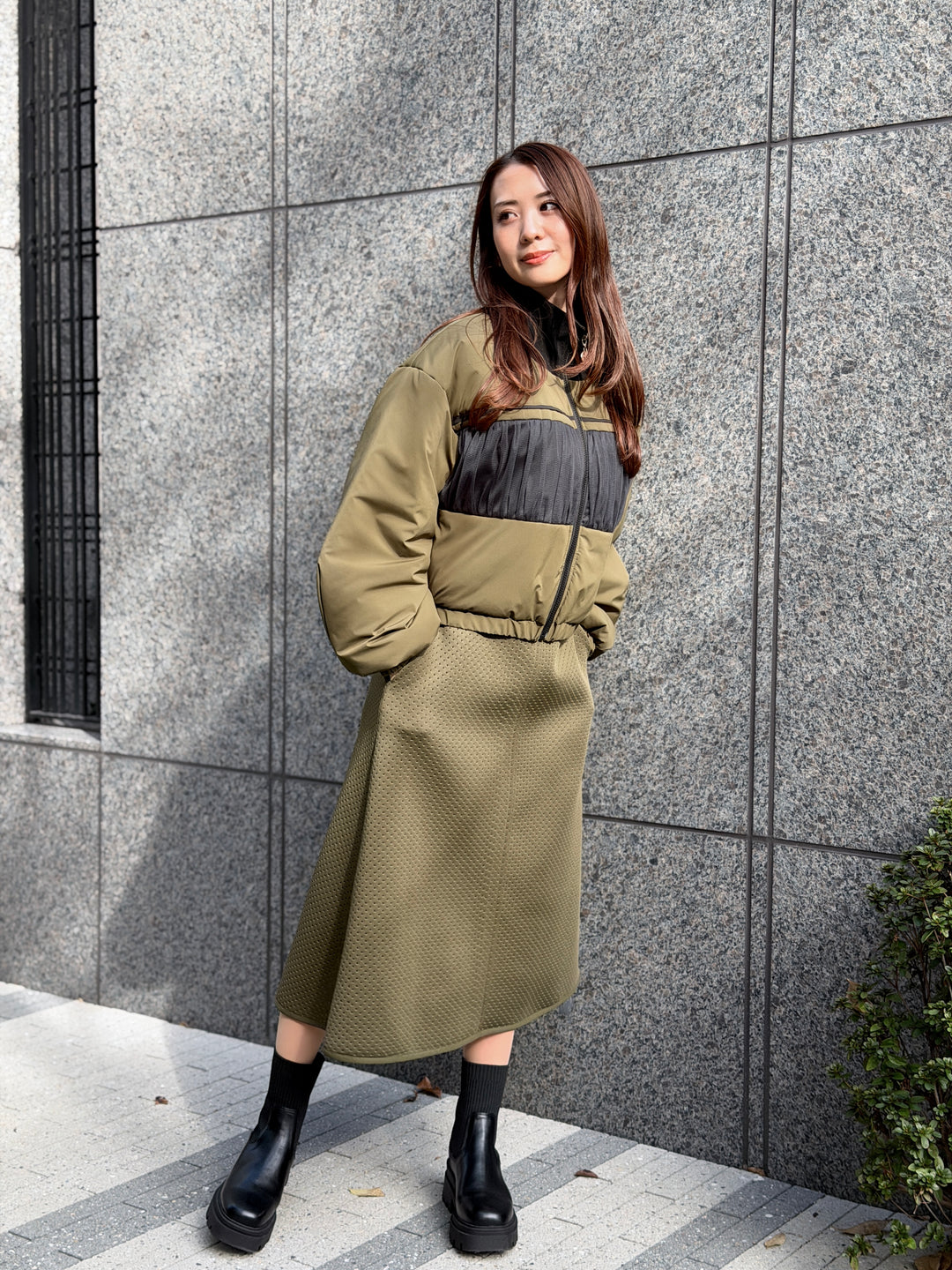 ショートブルゾン