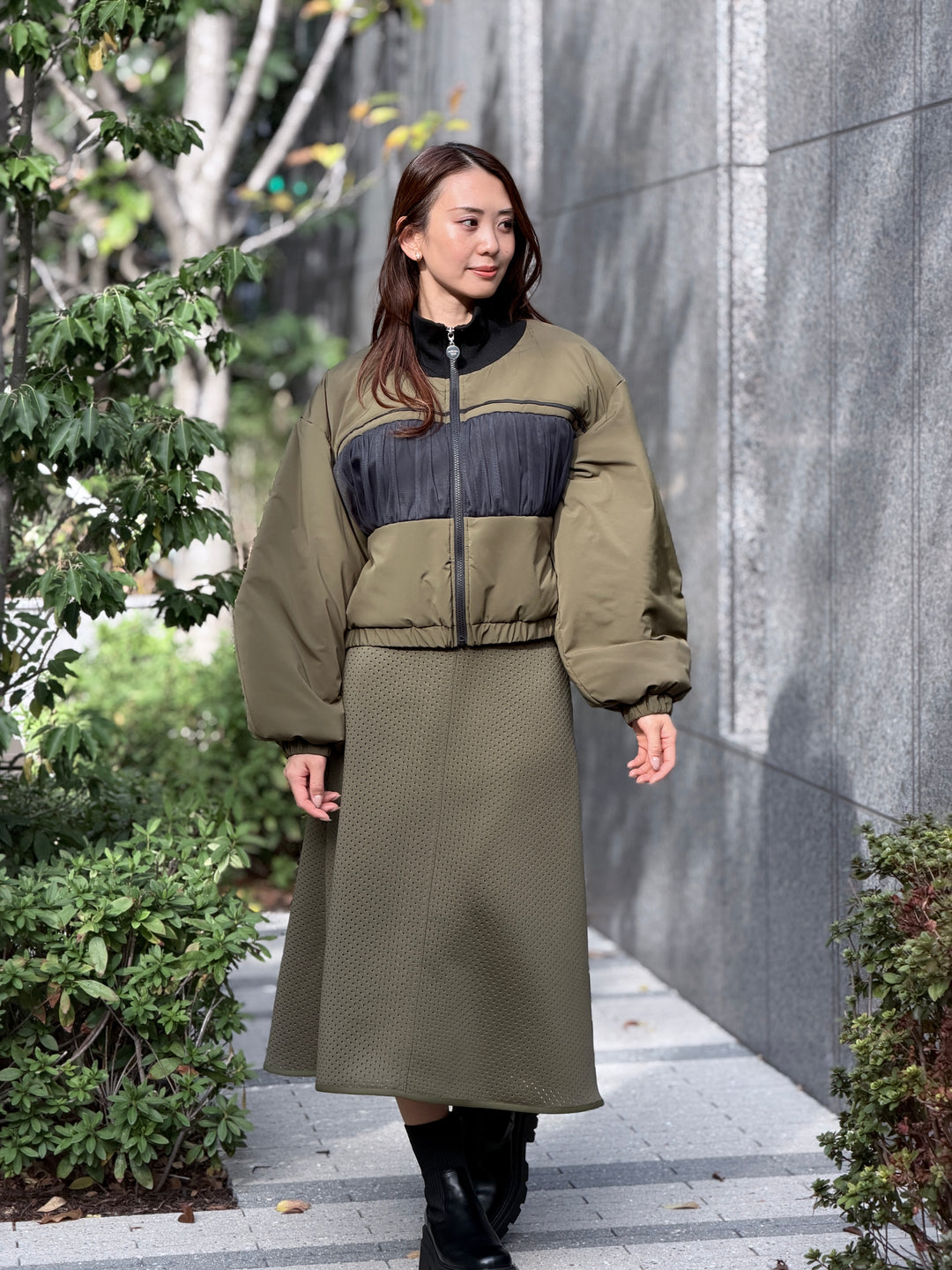 ショートブルゾン