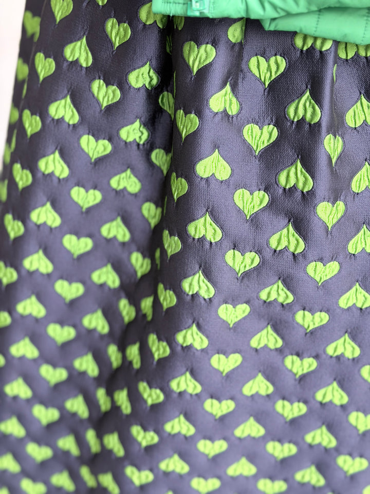 ハートジャガードスカート