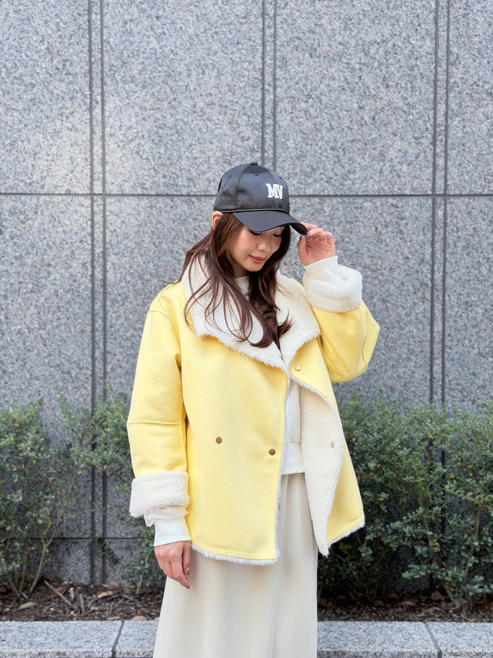 エコムートンリバーシブルミドルコート