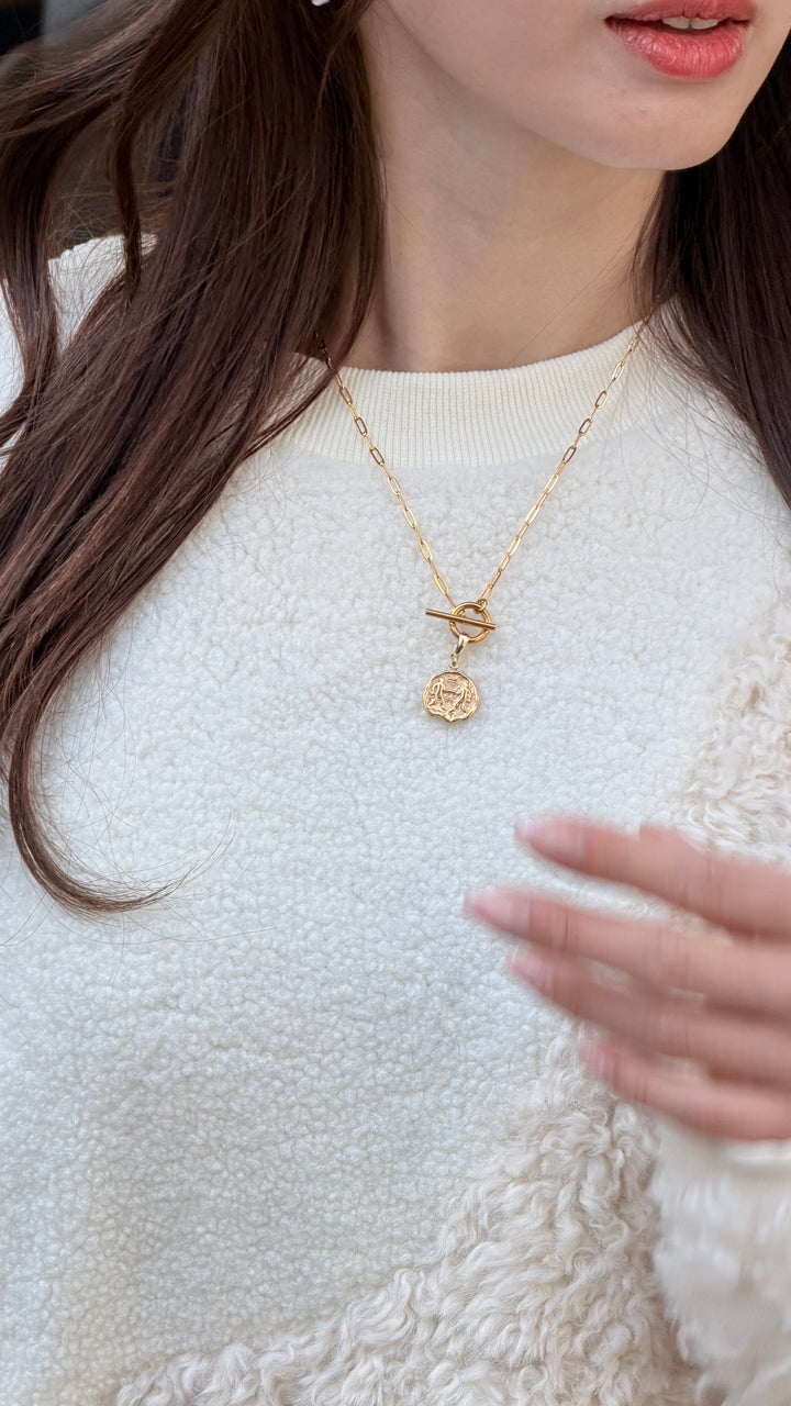 ボアコンビネーショントップス