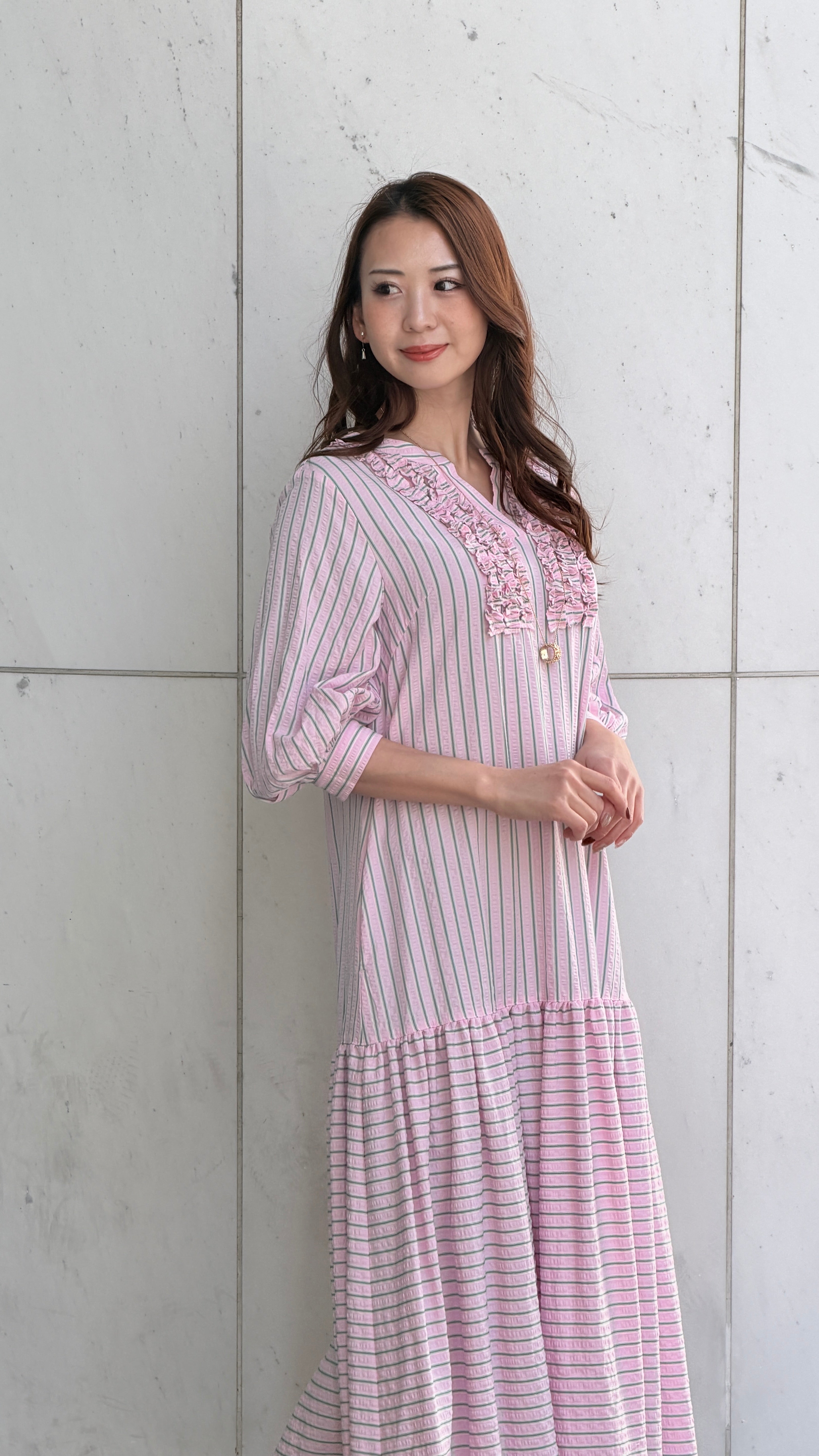 春色ストライプワンピース – DOS DIOSAS