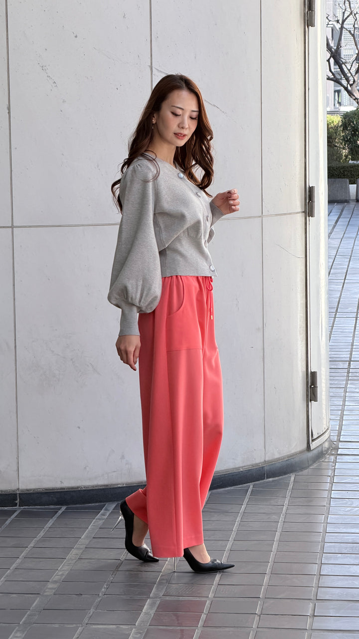 ハート刺繍カーディガン