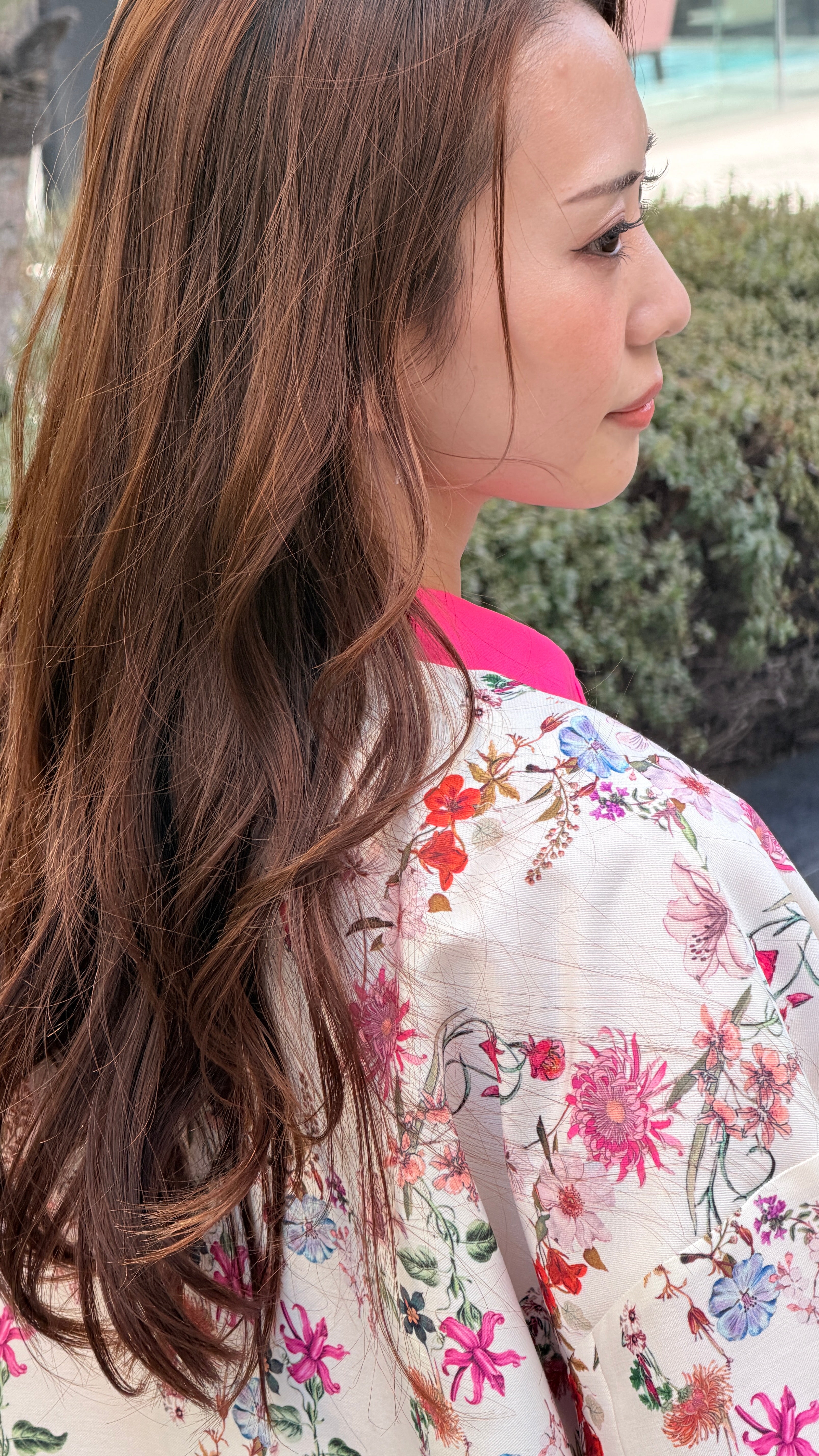 フラワープリントコート – DOS DIOSAS