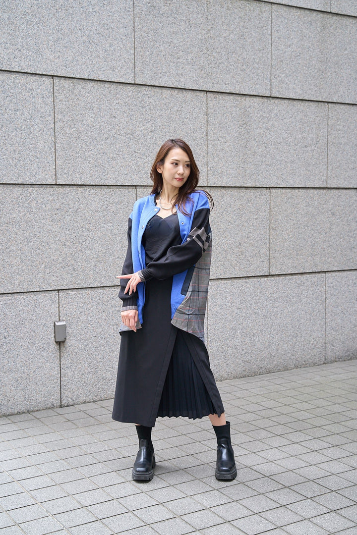 日本製ラップ風ミディスカート