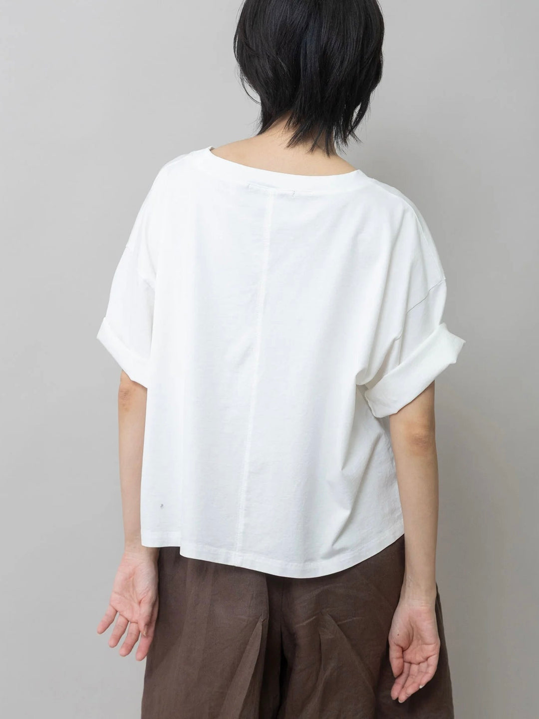 コットンジャージパイソン柄プリントTシャツ