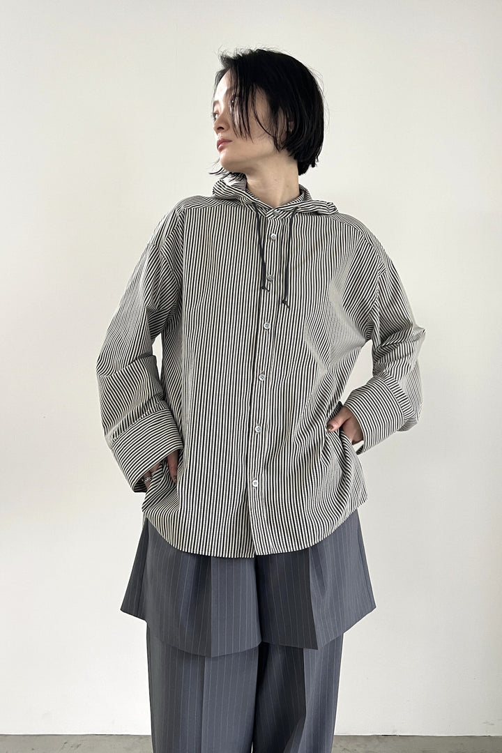 ドットエアーフーディーシャツ