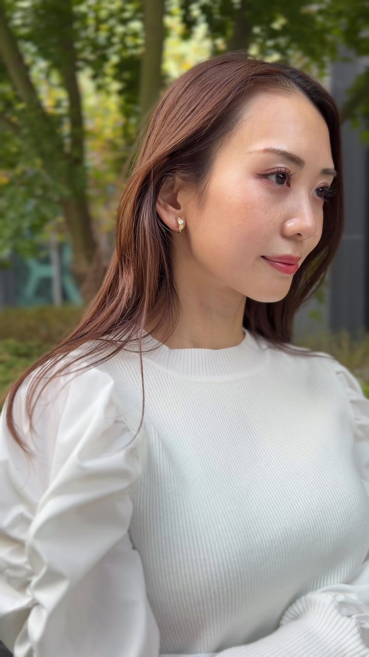 ハートジャガードスカート