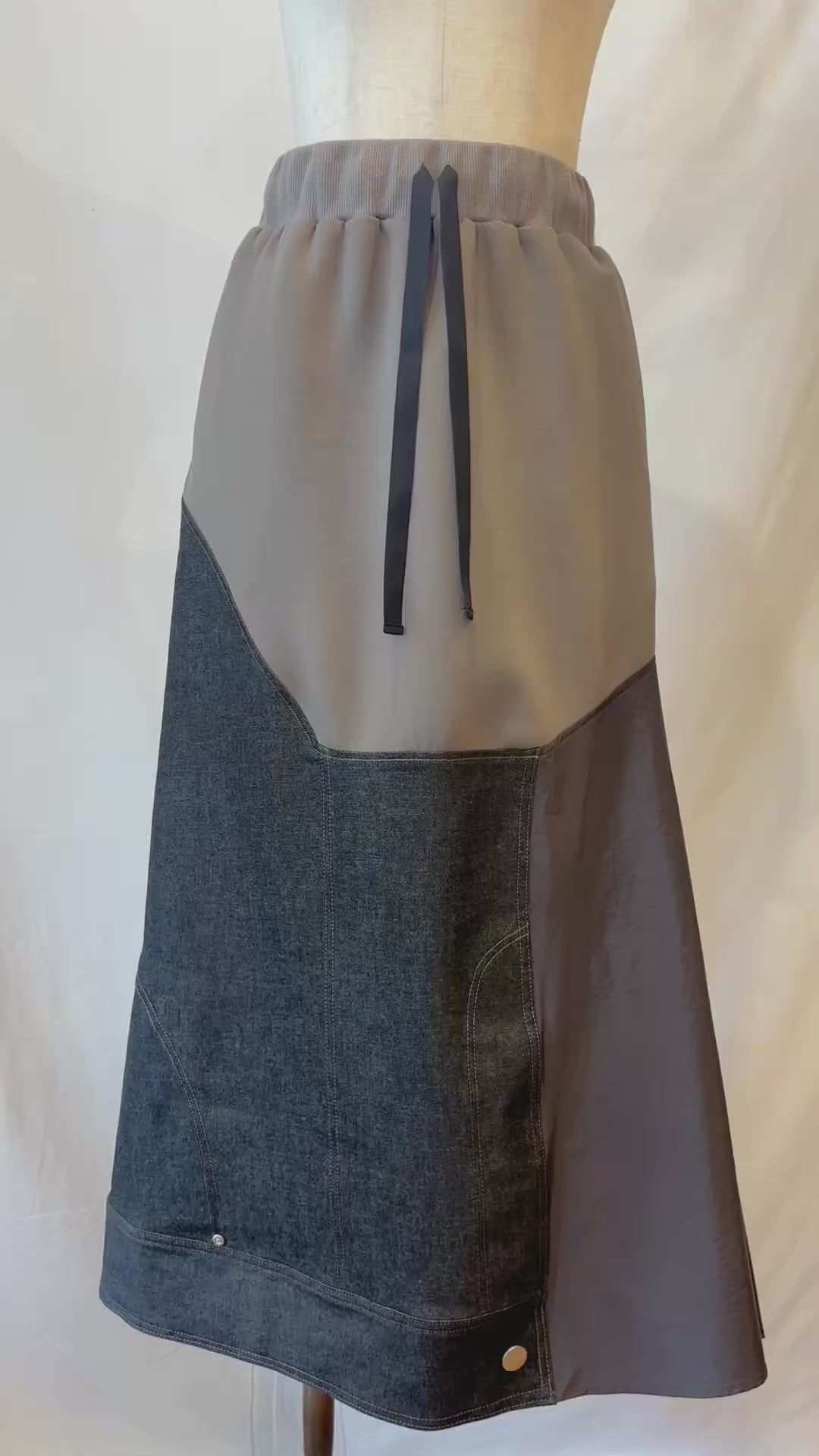ドッキングデザインスカート