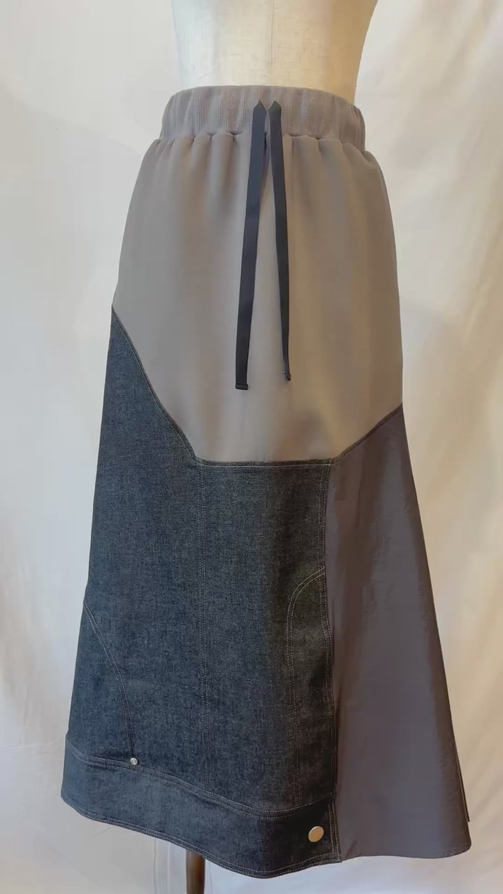 ドッキングデザインスカート